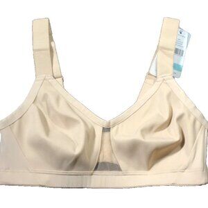 Natori Aria Wirefree Cafe Beige Spacer Straps Bra 32C
